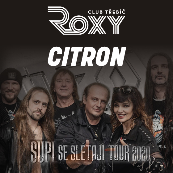 Koncert CITRON- Host: Symfobia- Třebíč -Roxy club Třebíč Třebíč