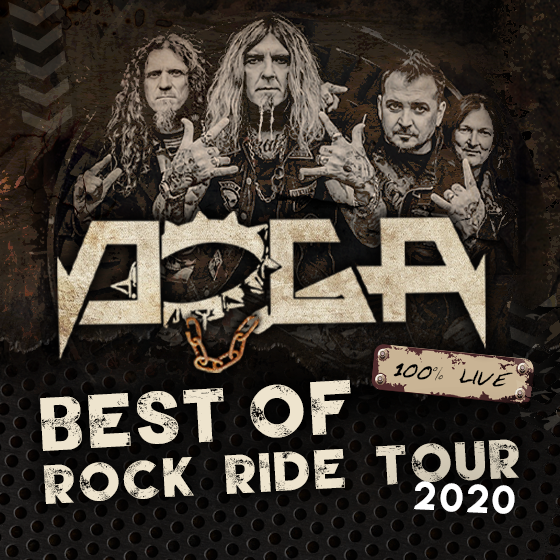 DOGA- BEST OF ROCK RIDE TOUR  2020 + HOST: DE BILL HEADS- koncert Cítoliby -Dělnický dům Cítoliby, Cítoliby