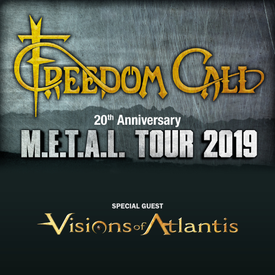 Koncert FREEDOM CALL/Special guests: Vision of Atlantis/- Praha -MeetFactory Praha