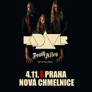 KADAVAR/DEATH ALLEY + special guest/ -Nová Chmelnice
 
Praha