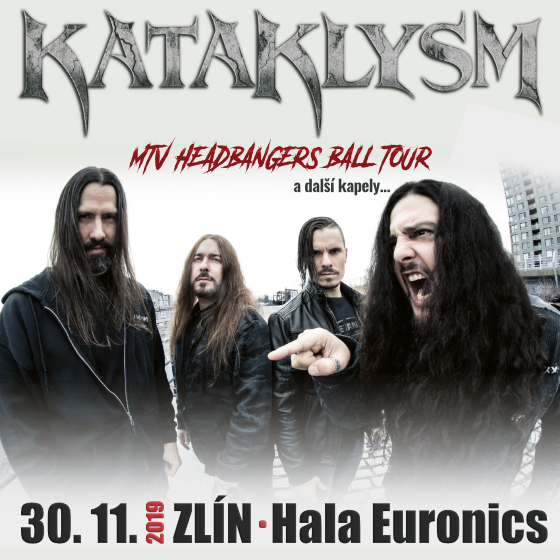 KATAKLYSM a další- koncert Zlín -Sportovní hala Euronics Zlín