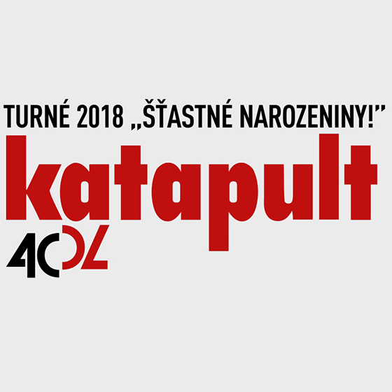 KATAPULT/TOUR 2018 „Šťastné narozeniny“/„Derniéra 2019“- koncert v Pardubicích -Kulturní dům Hronovická Pardubice