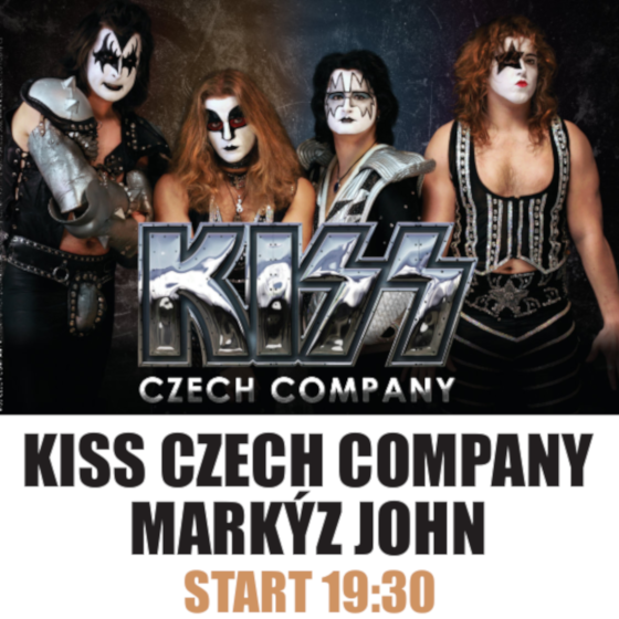 KISS CZECH COMPANY/MARKÝZ JOHN/- koncert v Českých Budějovicích -Divadlo u Kapličky České Budějovice