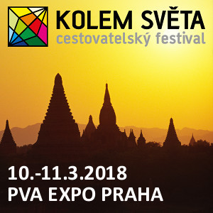 KOLEM SVĚTA/CESTOVATELSKÝ FESTIVAL/více informací: www.kolemsveta.cz -PVA EXPO PRAHA Praha
