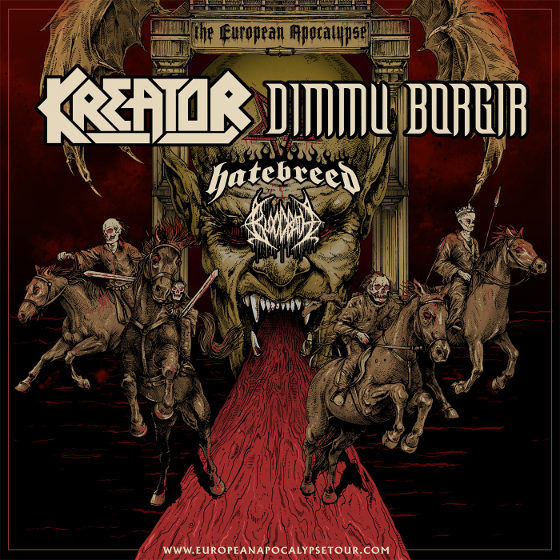 Kreator & Dimmu Borgir The European Apocalypse Tour - koncert v Praze -Forum Karlín , 18600 Praha, Pernerova 53