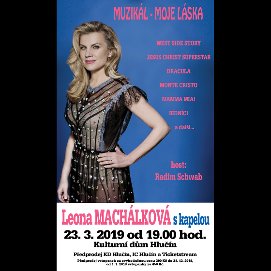 LEONA MACHÁLKOVÁ- koncert Hlučín -Kulturní dům Hlučín Hlučín