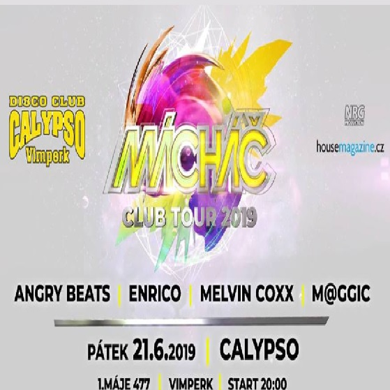 MÁCHÁČ/CLUB TOUR 2019/- 
Vimperk
 -Disco club Calypso
 
Vimperk