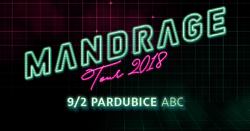 Mandrage - tour 2018- koncert Pardubice -ABC Klub
 
Pardubice