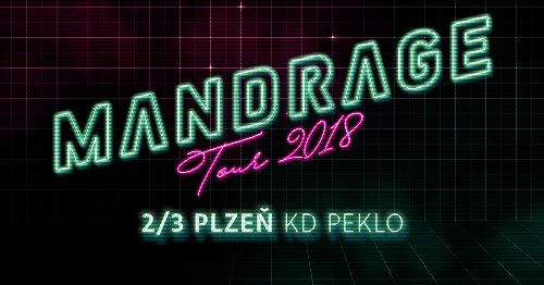Mandrage - tour 2018- koncert Plzeň -KD Peklo Plzeň
 
Plzeň