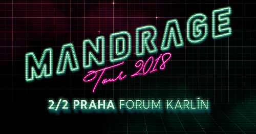 Mandrage - tour 2018- koncert Praha -Forum Karlín Praha