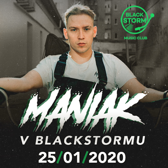 MANIAK- koncert Havlíčkův Brod -Black Storm Music Club Havlíčkův Brod