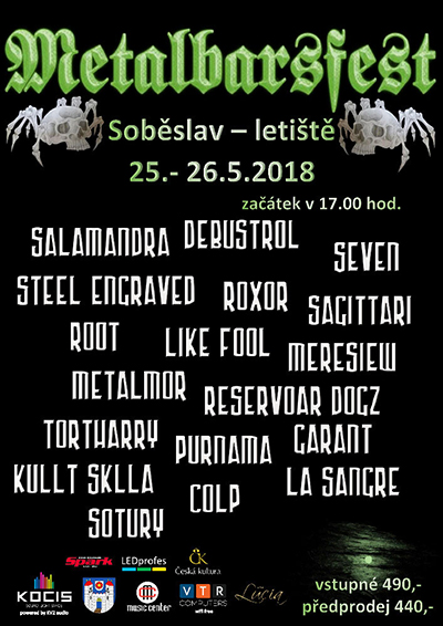 Metalbarsfest 2018- Soběslav -Areál letiště Soběslav