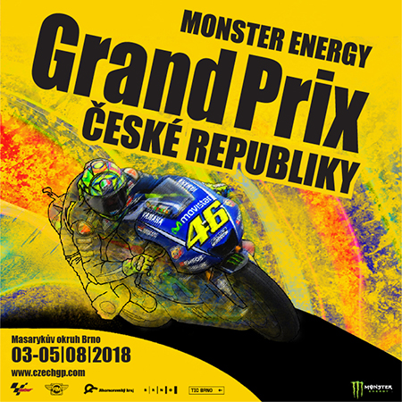 MONSTER ENERGY/GRAND PRIX ČESKÉ REPUBLIKY 2018/TOTO NENÍ VSTUPENKA -Automotodrom Brno
 
Brno