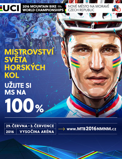 UCI MOUNTAIN BIKE CROSS COUNTRY/WORLD CHAMPIONSHIPS 2016/NOVÉ MĚSTO NA MORAVĚ -Vysočina Arena
 
Nové Město na Moravě