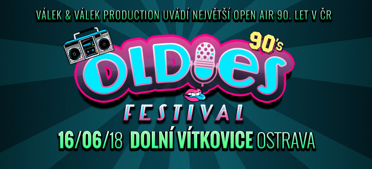 OLDIES FESTIVAL IV./Největší open air v ČR nabitý energií 90. let/ -Dolní oblast Vítkovice Ostrava