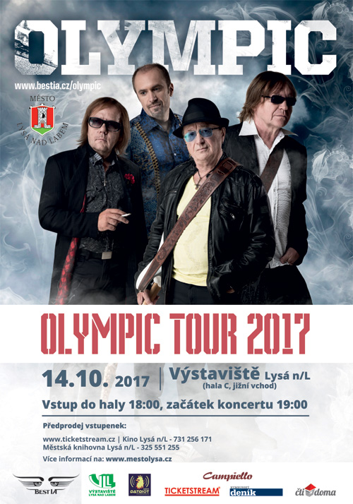 Olympic tour 2017- koncert Lysá nad Labem -Výstaviště Lysá nad Labem
 
Lysá nad Labem
