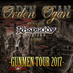 ORDEN OGAN/GUNMEN TOUR 2017/Special guest: RHAPSODY OF FIRE / Support: UNLEASH THE ARCHERS- koncert Praha -Nová Chmelnice
 
Praha