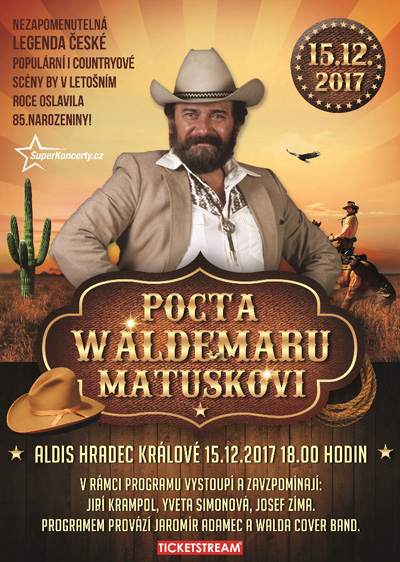 Pocta Waldemaru Matuškovi -Kongresové centrum ALDIS
 
Hradec Králové