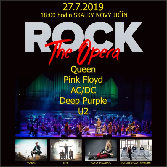 ROCK THE OPERA- koncert Nový Jičín -Amfiteatr Na skalkách Nový Jičín