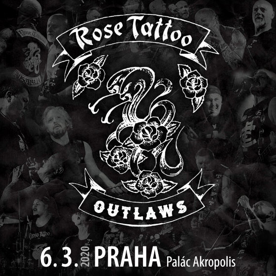 ROSE TATTOO- koncert v Praze -Palác Akropolis Praha