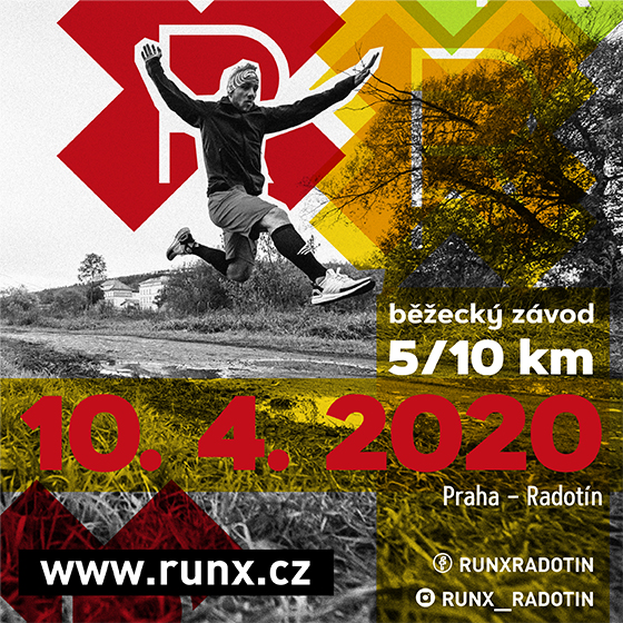 RunX- běžecký závod- Praha -Radotín Praha