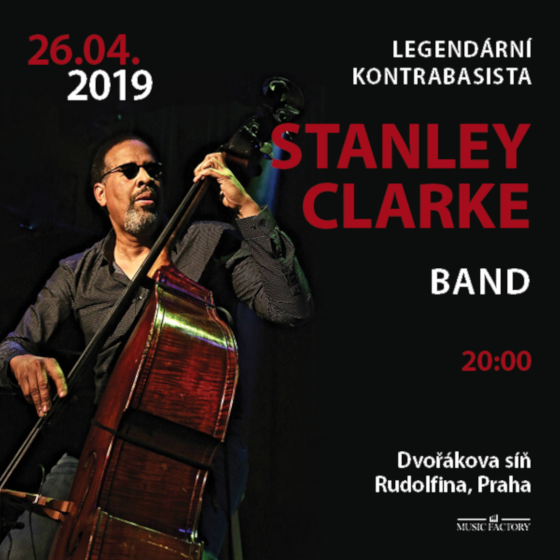 STANLEY CLARKE/AND HIS BAND/- koncert v Praze -Rudolfinum Praha