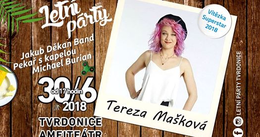 Letní párty 2018/Tvrdonice/Pekař, Jakub Děkan, Roxtar -Tvrdonice - letní areál Tvrdonice