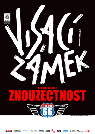VISACÍ ZÁMEK/TOUR 66/Speciální host: Znouzectnost-koncert Praha -Palác Akropolis
 
Praha