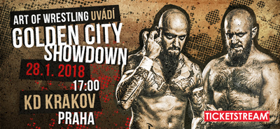 AoW: Golden City Showdown/Art of Wrestling Live/profesionální wrestling v ČR- Praha -Kulturní dům Krakov Praha