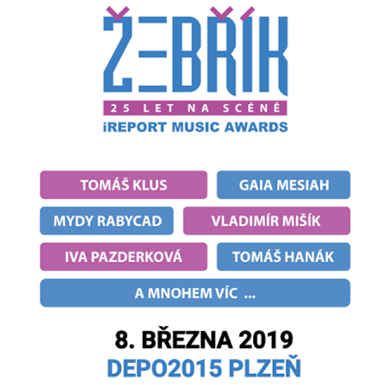 Hudebí ceny Žebřík/VIP vstupné pro 1 osobu/- Plzeň -DEPO2015 Plzeň